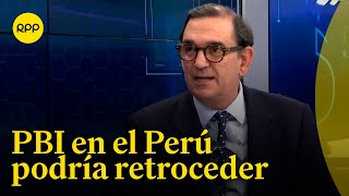 Último trimestre en el Perú podría presentar cifras negativas en el PBI [upl. by Thilde952]