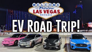 EV Road Trip to Vegas And a MachE Club meetup [upl. by Berl]