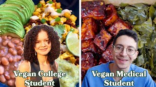 What A Vegan High School Student Vegan College Student amp Vegan Medical Student Eat In A Day [upl. by Eatnahc280]