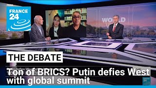 Ton of BRICS Putin defies West with global summit • FRANCE 24 English [upl. by Llemar]