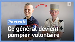 Ce général breton de l’Armée de terre réalise son rêve chez les pompiers [upl. by Werdnaed]