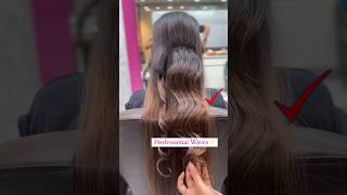 Easy Tutorial for Perfect Hair Curls ✅  Wavy Hair Tutorial  hairtutorial wavyhair [upl. by Noraa]