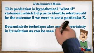 Deterministic vs Probabilistic Model [upl. by Pharaoh426]