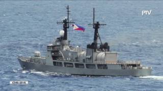 BRP Gregorio Del Pilar maglalayag patungong Singapore [upl. by Emlynne]