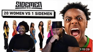 20 WOMEN VS 1 SIDEMEN SPEED EDITION  HILARIOUS REACTION [upl. by Brittany]