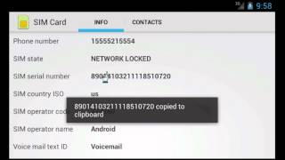 How to find SIM Card number ICCID and IMEI number without opening Android phone [upl. by Cacia897]