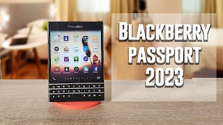 Blackberry Passport 2023  Blackberry End of Service  Still worth it [upl. by Brigida]