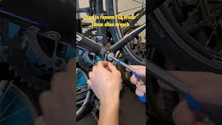 FSA crank removal FSA bike parktool shimano pinoy bike calgary cannondale [upl. by Glynn]