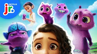 Flinks FUNNIEST Moments from Spellbound 💜✨ Netflix Jr [upl. by Cassidy922]