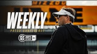 MIZZOU FOOTBALL Coach Drinkwitz 2024 Saturday Camp Press Conference [upl. by Rufford]