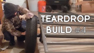 Chassis Completion Coupler Mounting and Rust Proofing  Winter Camping Teardrop Trailer Build 4 [upl. by Plunkett]