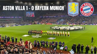 Epic Scenes Relive The Amazing Night Aston Villa Beat Bayern Munich At Villa Park [upl. by Ilac]