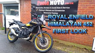 ★ 2024 ROYAL ENFIELD HIMALAYAN 452 FIRST LOOK REVIEW ★ [upl. by Johnsson]