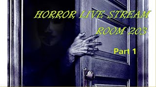 HORROR LIVE STREAM  Horror Stories Anthology  Room 203  Part 1  Manhwa recap  Audiobooks [upl. by Arick71]