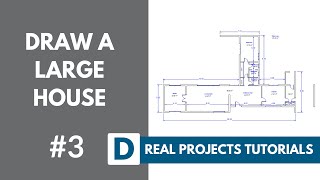 3 Draw a large house  Project 2 [upl. by Tocs]