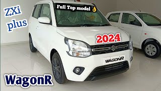 Wagonr Zxi plus 2024  full Top model 👌Full Review 👍 [upl. by Akirdnwahs201]