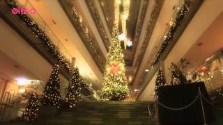 幸せのヤドリギがポイント／表参道ヒルズ『OMOTESANDO HILLS CHRISTMAS 2015』 [upl. by Heyer742]