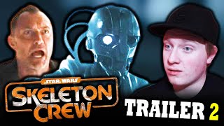 SKELETON CREW TRAILER 2 REACTION [upl. by Benito]