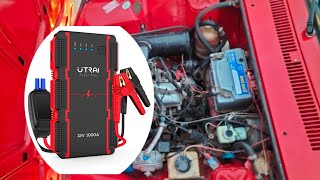 UTRAI Jstar Mini Jump Starter Taşınabilir Akü Takviye Cihazı renault Toros DENEME [upl. by Idalla579]