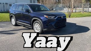 2024 Toyota GRAND Highlander XLE Hybrid  Perfectly Flawed [upl. by Ling302]