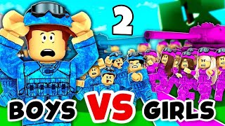 roblox boys vs girls game  boys vs girls roblox gameplay  gaming zone [upl. by Kelcey775]