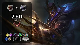 Zed Mid vs Diana  EUW Grandmaster Patch 145 [upl. by Mal]