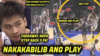 Nakakabilib fadeaway napastep back 3 pa KAI SOTTO Tatlo bantay hindi umubra Yokohama vs Ibaraki [upl. by Nagam509]