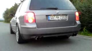 Passat W8 Sound by Individual Exhaust Teil IV [upl. by Saito]