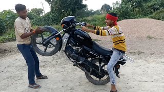 Splendor stunt  Jitendra Yadav [upl. by Ahras]