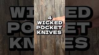 4 Super WICKED Knives knife shorts youtubeshorts blade edc [upl. by Ahsemed]