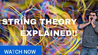 String theory explained in one videoscience space universe astronomy [upl. by Atnima]