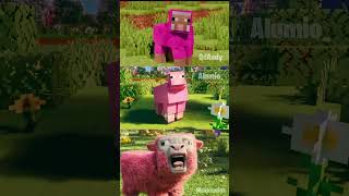 Minecraft Movie VS Animated Comparison [upl. by Annodal]