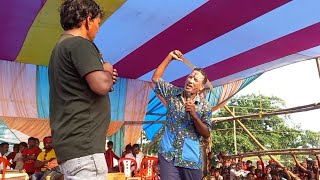 Kameshwar Yadav Nawaratri Durga Puja Bidesiya Comedy Ke Kahani Nachprogram 8102024 New Comedy [upl. by Yur159]