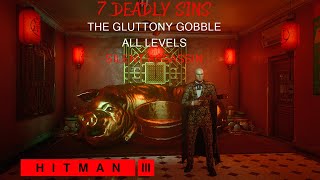 Hitman 3  The Gluttony Gobble  Escalation  Levels 13  Silent Assassin Walkthrough [upl. by Christina]