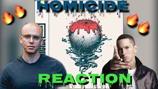 TRASH OR PASS Logic Ft Eminem  Homicide  REACTION [upl. by Anayd]