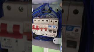 electrical MCB box wiring shortsMCB [upl. by Myrvyn]