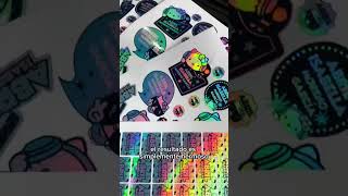 Como cortar stikers holográficos con Silhouette Cameo [upl. by Krenn]