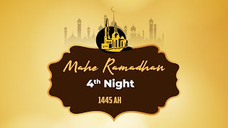 04th NIGHT OF MAHE RAMADHAN 1445AH  SHAYKH KAZIM BHOJANI [upl. by Etteniuqna]