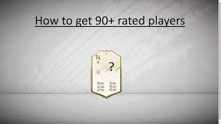 Futwatch 20 best way to get 90 rated players [upl. by Paschasia]