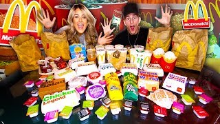 I Spent £100 on the ENTIRE McDonalds Menu and ATE IT EXTREME FAST FOOD EATING CHALLENGE [upl. by Orly]