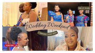 Wedding VLOG  Limpopo  Sepedi Traditional Wedding  South African YouTuber [upl. by Sidonia]