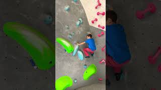 Slopers boulder by kid bouldering sportclimbing lasportiva fun [upl. by Cele]