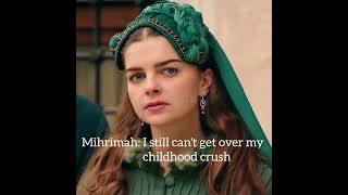 Maybe she was never to unlove him ❤  Mihrimah Sultan amp Malkoçoğlu Bali Bey burakozcivit hurrem✨⚘ [upl. by Lindberg65]