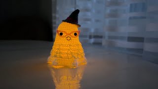 tutorial crochet GHOST  вʼязаний ПРИВИД part 1 halloween crochethalloween amigurumi [upl. by Levitt]