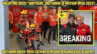 Breaking Valentino Rossi quotGantikanquot Enea Bastianini Absen di Misano Rossi Latihan Bersama Academy [upl. by Nohsyt]