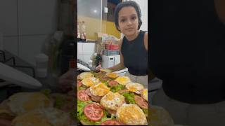 CLIENTE PEDIU 10 XTUDO DUPLO 😱🥰 ifood lanche hamburg hamburger lanchonete [upl. by Elockcin]