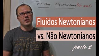 Fluidos Newtonianos vs Não Newtonianos  parte 2 [upl. by Vitkun]