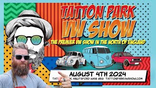 Tatton park north west vw show 2024 vwshow tattonparkvwshow familydayout [upl. by Nimaynib]