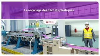 Le recyclage des déchets plastiques  Veolia [upl. by Nilla]