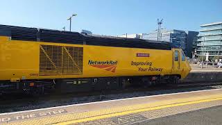 Network Rail HST at Bristol Temple Meads [upl. by Lletnahs]